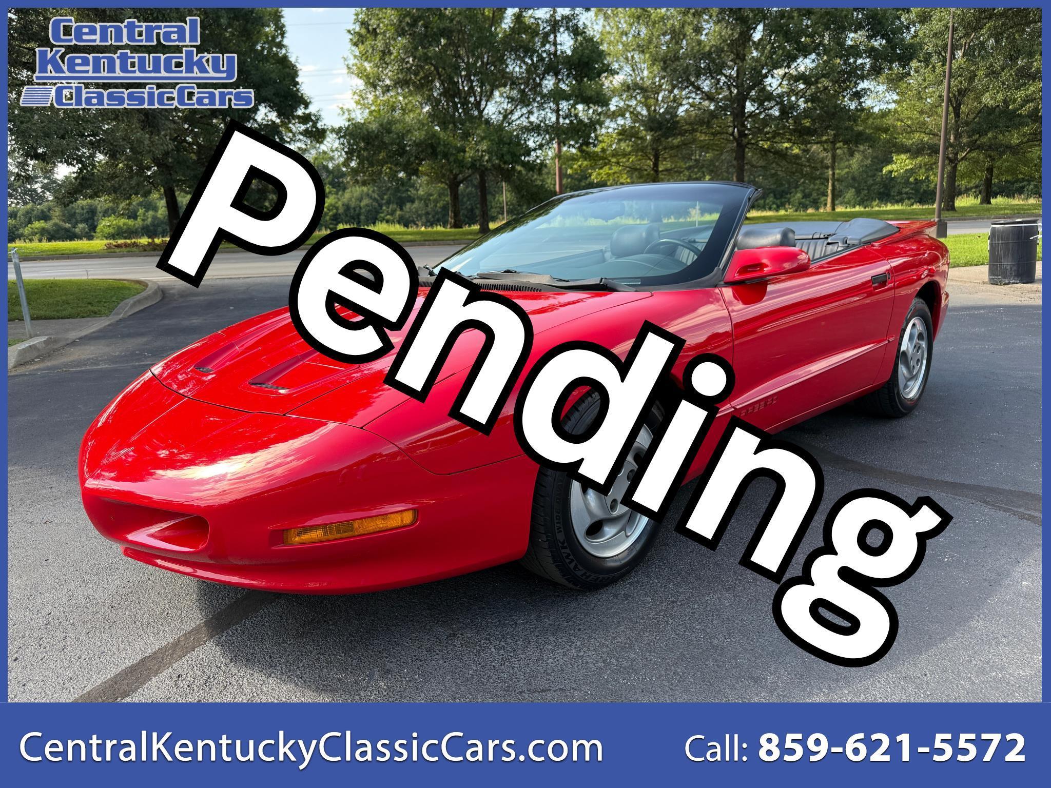 1995 Pontiac Firebird Convertible