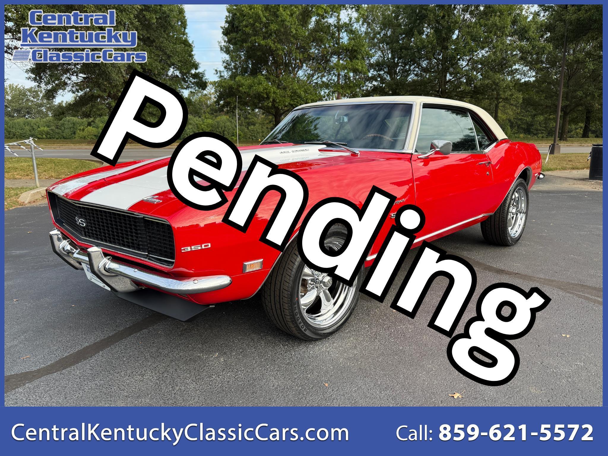 1968 Chevrolet Camaro RS SS  V8 Numbers Matching