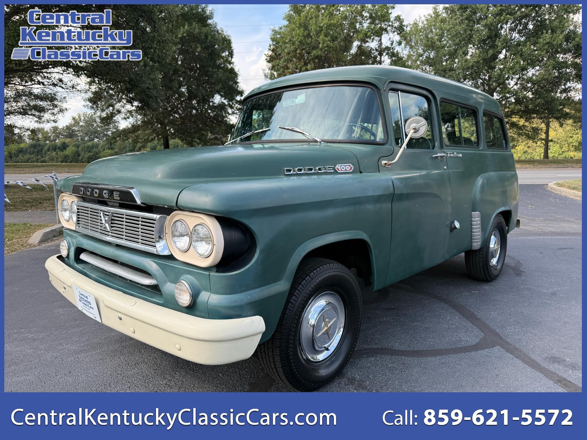 1960 Dodge D100 Town Wagon 318 V8