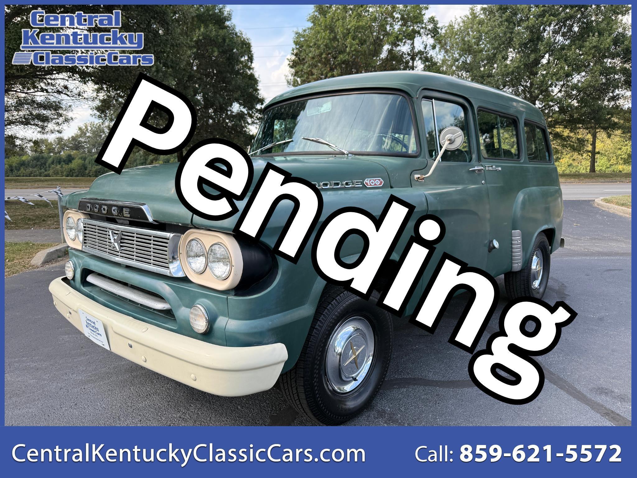 1960 Dodge D100 Town Wagon 318 V8