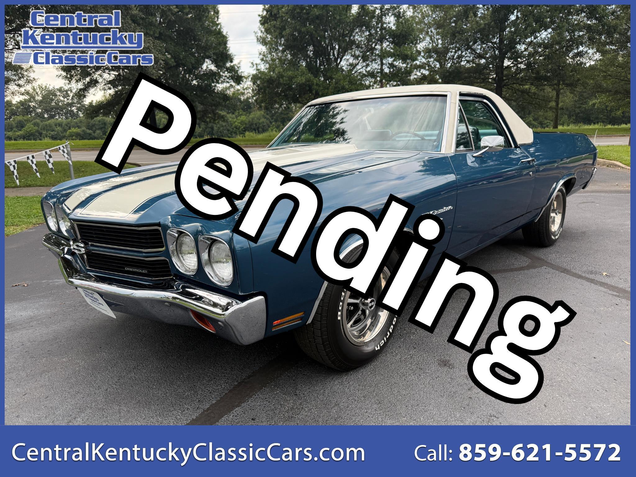 1970 Chevrolet El Camino SS 454 V8