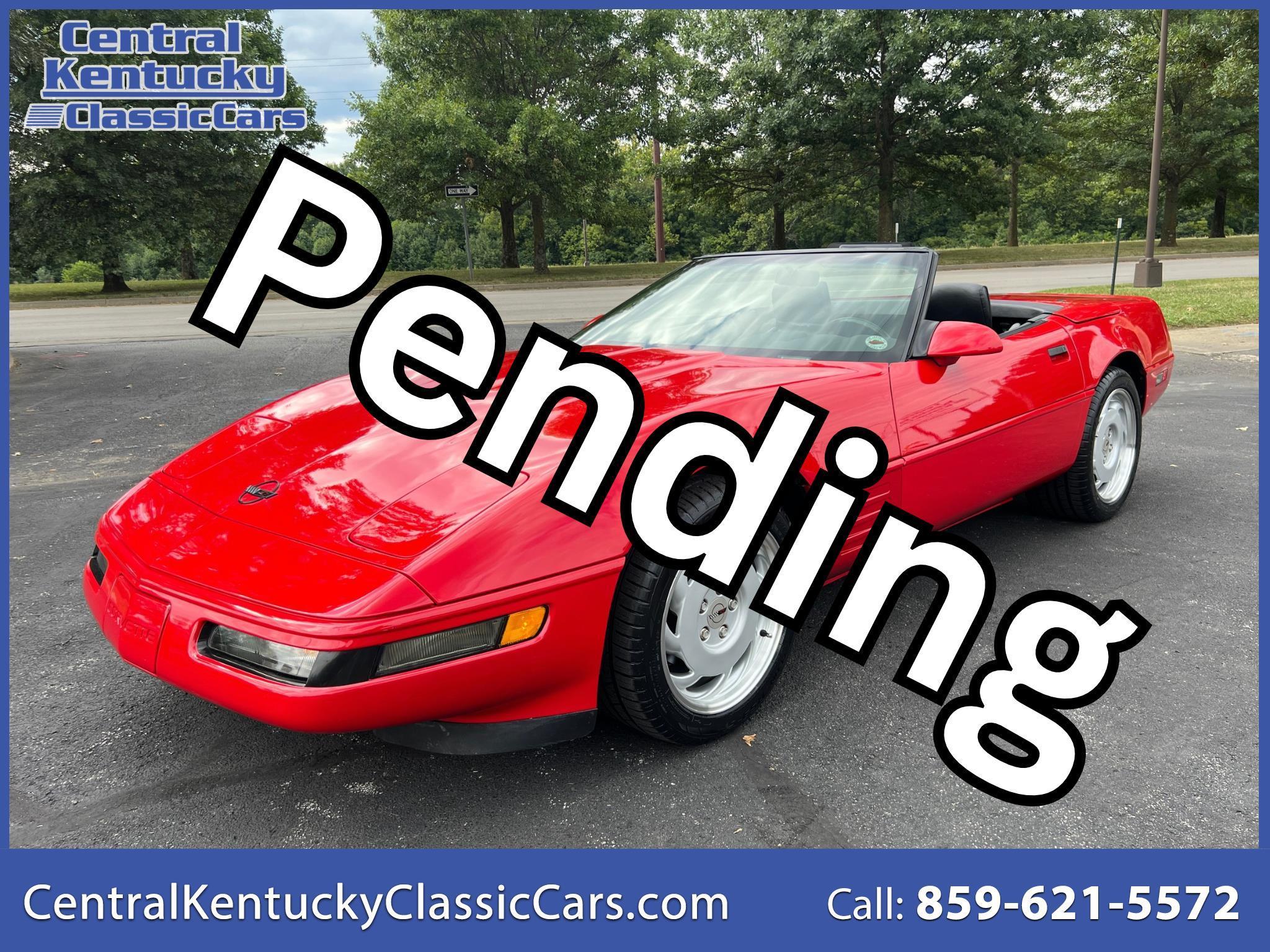 1992 Chevrolet Corvette Convertible