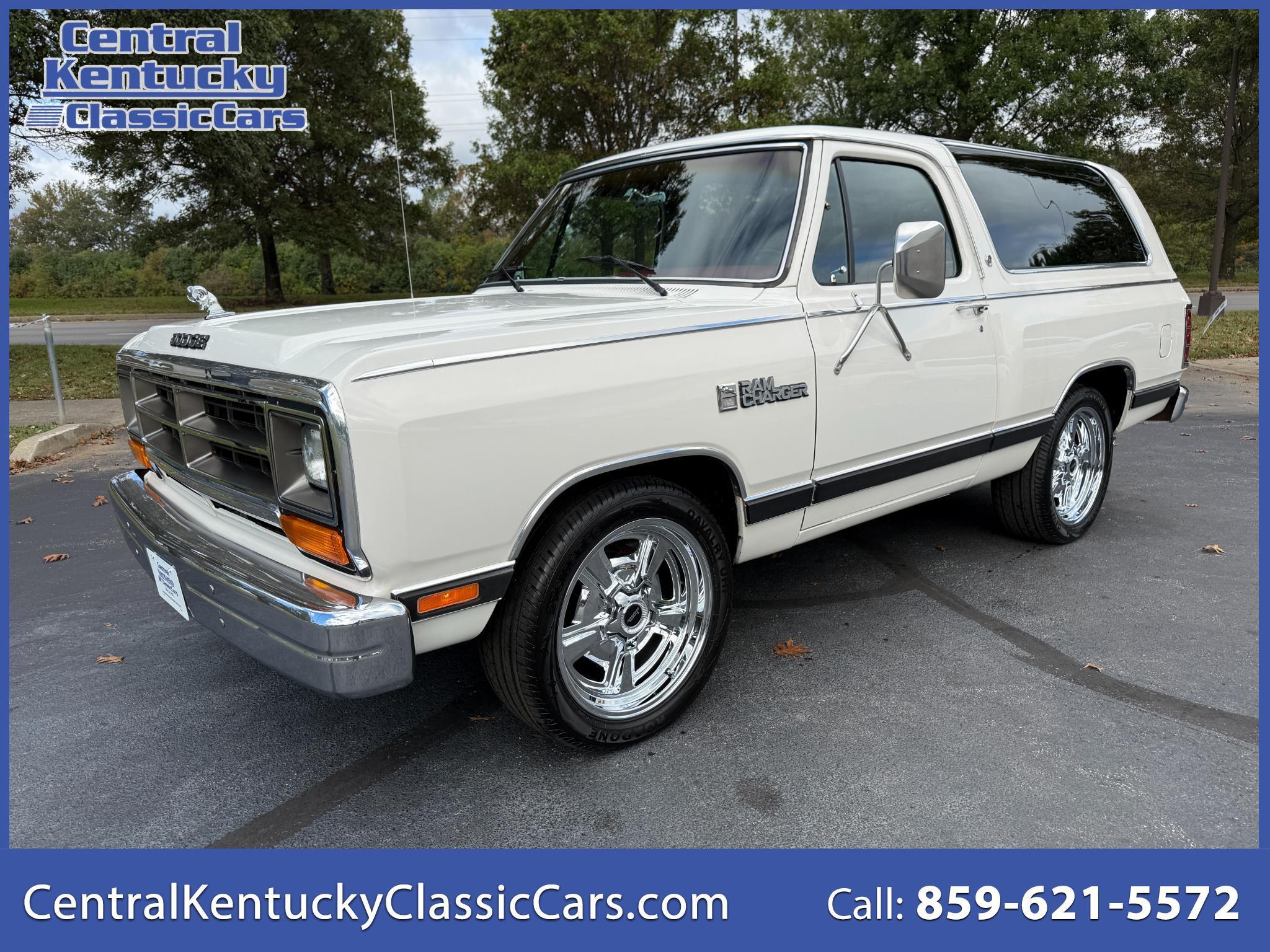 1987 Dodge Ram Charger LE SE 318 V8