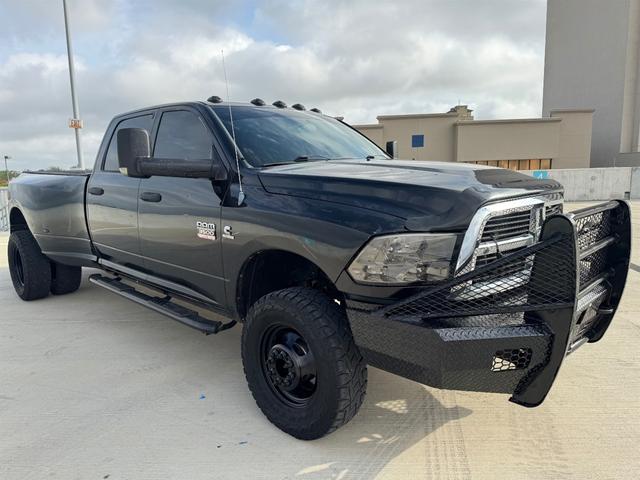 Black Clearcoat 2011 RAM 3500 ST Crew Cab 8 ft. DRW 4WD Van Four-Wheel Drive 6-Speed Automatic