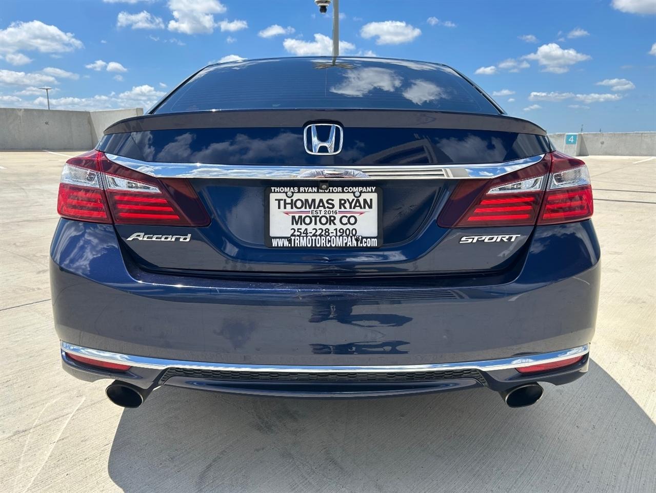 Honda Accord Sport CVT 2017