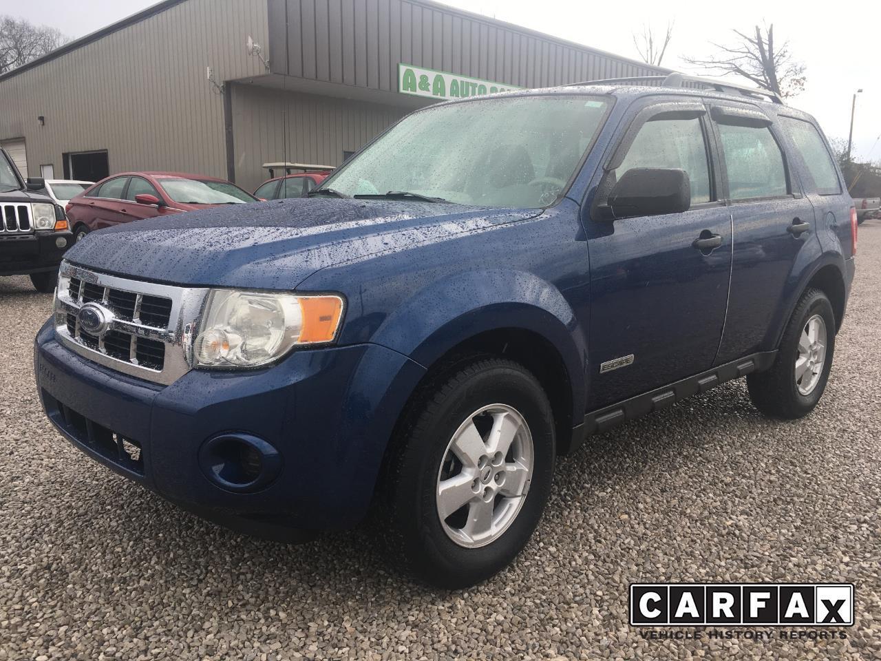 Ford escape 2008 xls