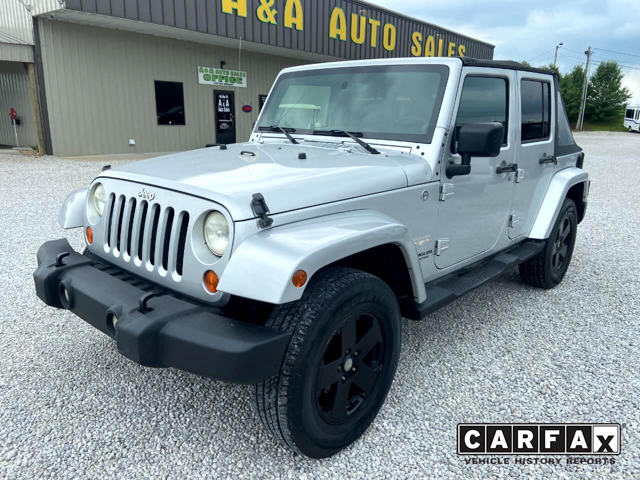Used 2007 Jeep Wrangler Unlimited Sahara 4WD for Sale in Somerset KY 42503  A & A Auto Sales