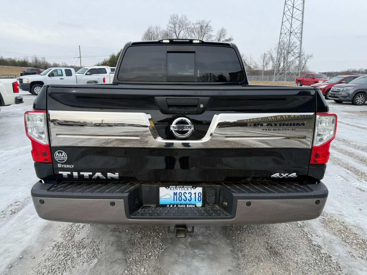 Nissan Titan Platinum Reserve Crew Cab 4WD 2017
