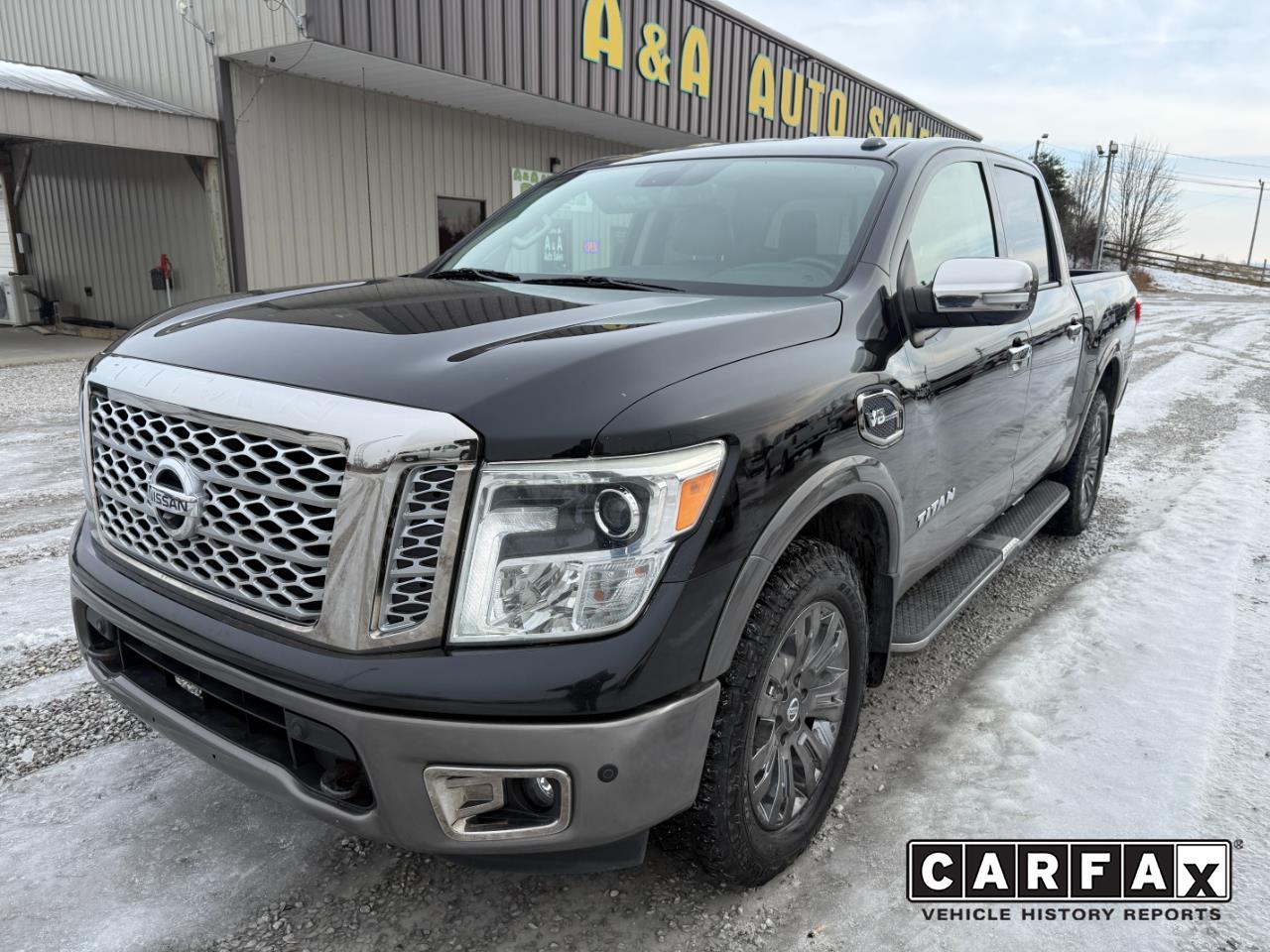 2017 Nissan Titan Platinum Reserve Crew Cab 4WD