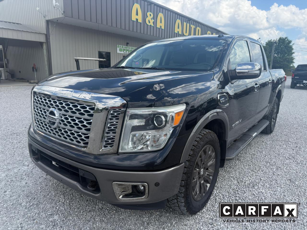 2017 Nissan Titan Platinum Reserve Crew Cab 4WD