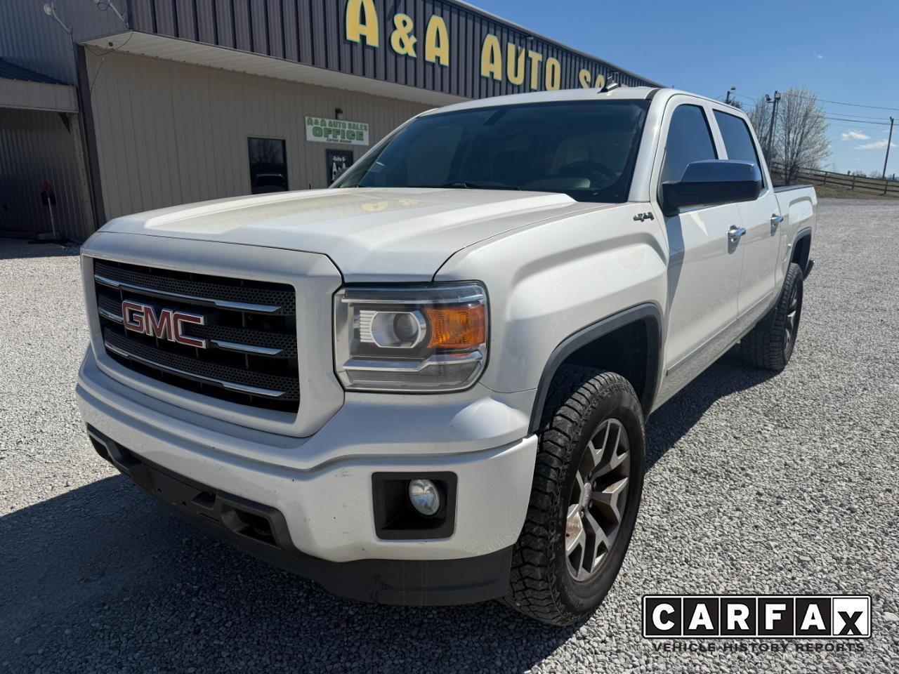 2014 GMC Sierra 1500 SLT Crew Cab 4WD