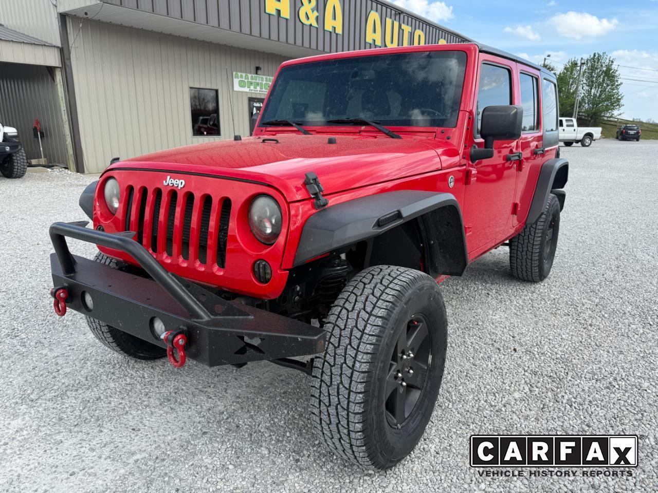 2016 Jeep Wrangler Unlimited Sport 4WD