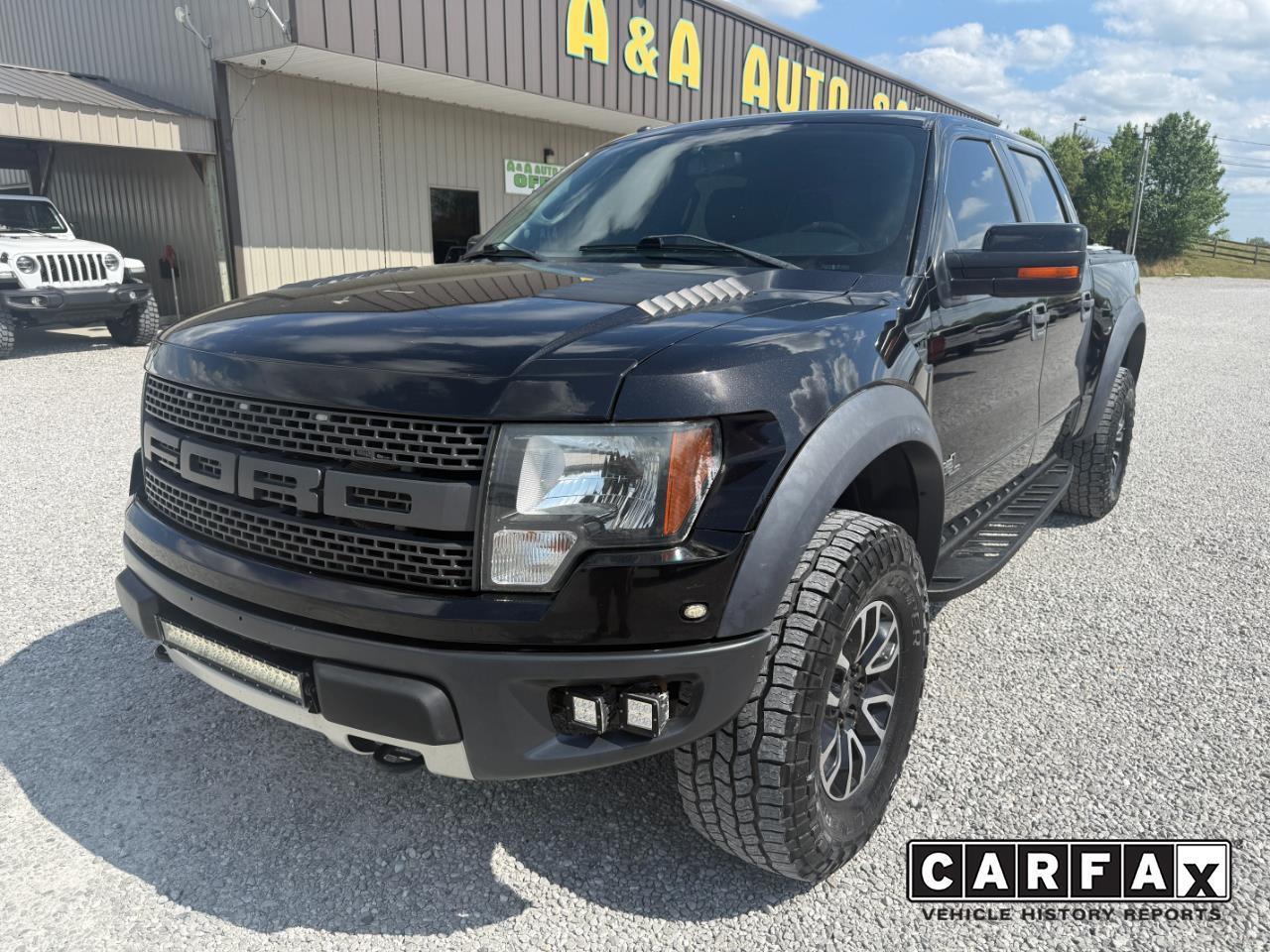 Ford F-150 SVT Raptor SuperCrew 5.5-ft. Bed 4WD 2012