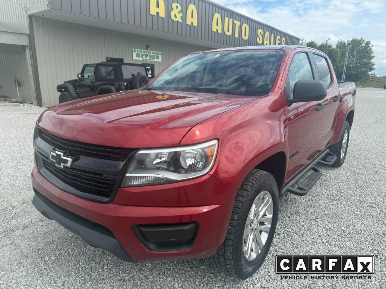 Chevrolet Colorado Work Truck Crew Cab 4WD Short Box 2016
