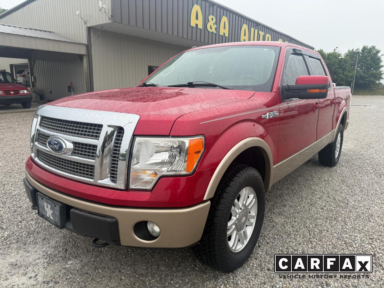 2011 Ford F-150 Lariat SuperCrew Bed 4WD