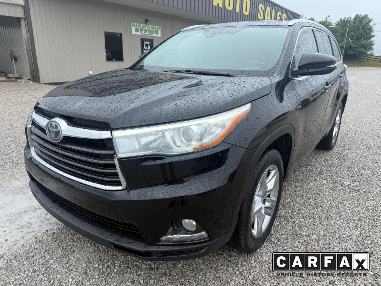 Toyota Highlander Limited FWD V6 2016