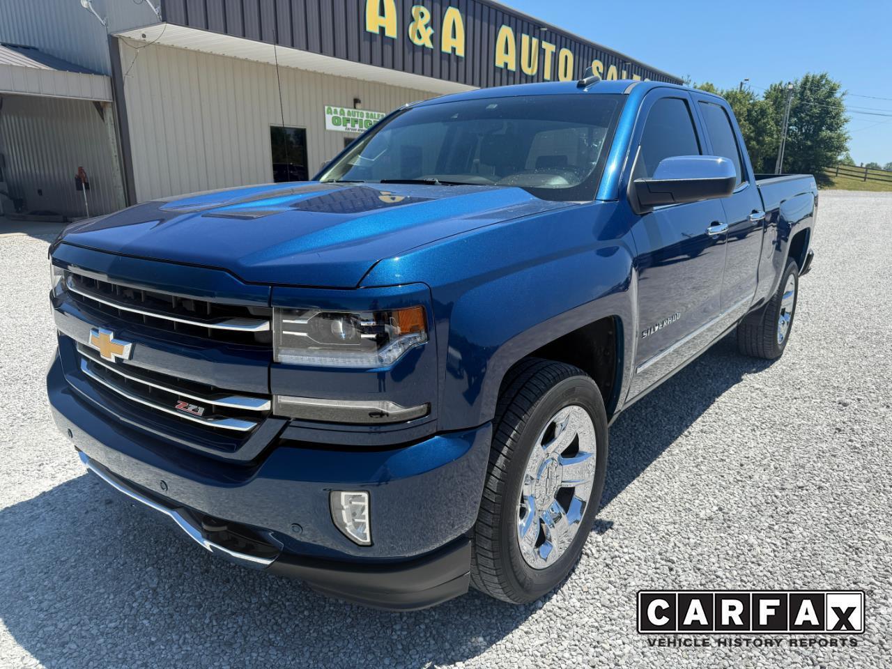 2017 Chevrolet Silverado 1500 LTZ Double Cab Short Box 4WD