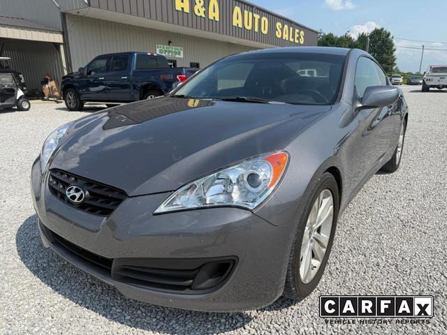 Gray 2010 Hyundai Genesis Coupe Coupe Rear-Wheel Drive Automatic