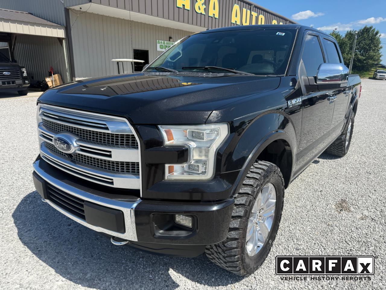 2015 Ford F-150 Platinum SuperCrew Bed 4WD