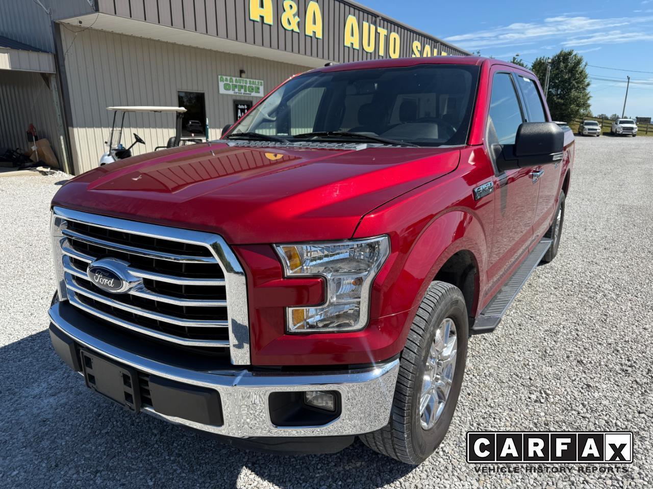 2016 Ford F-150 XLT SuperCrew 5.5-ft. Bed 4WD