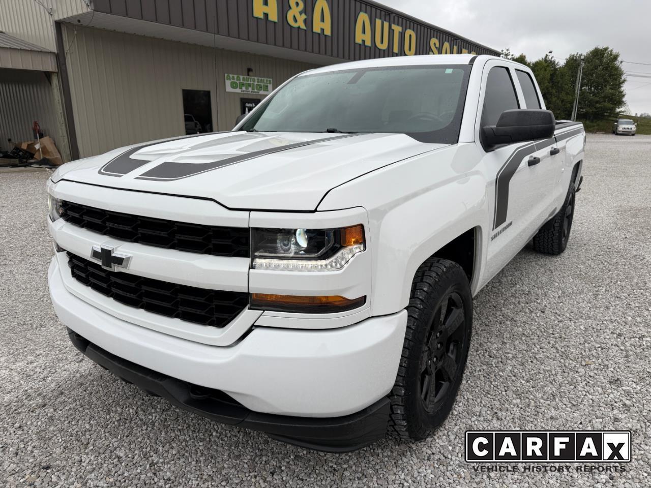 Chevrolet Silverado 1500 Custom Double Cab 4WD 2017