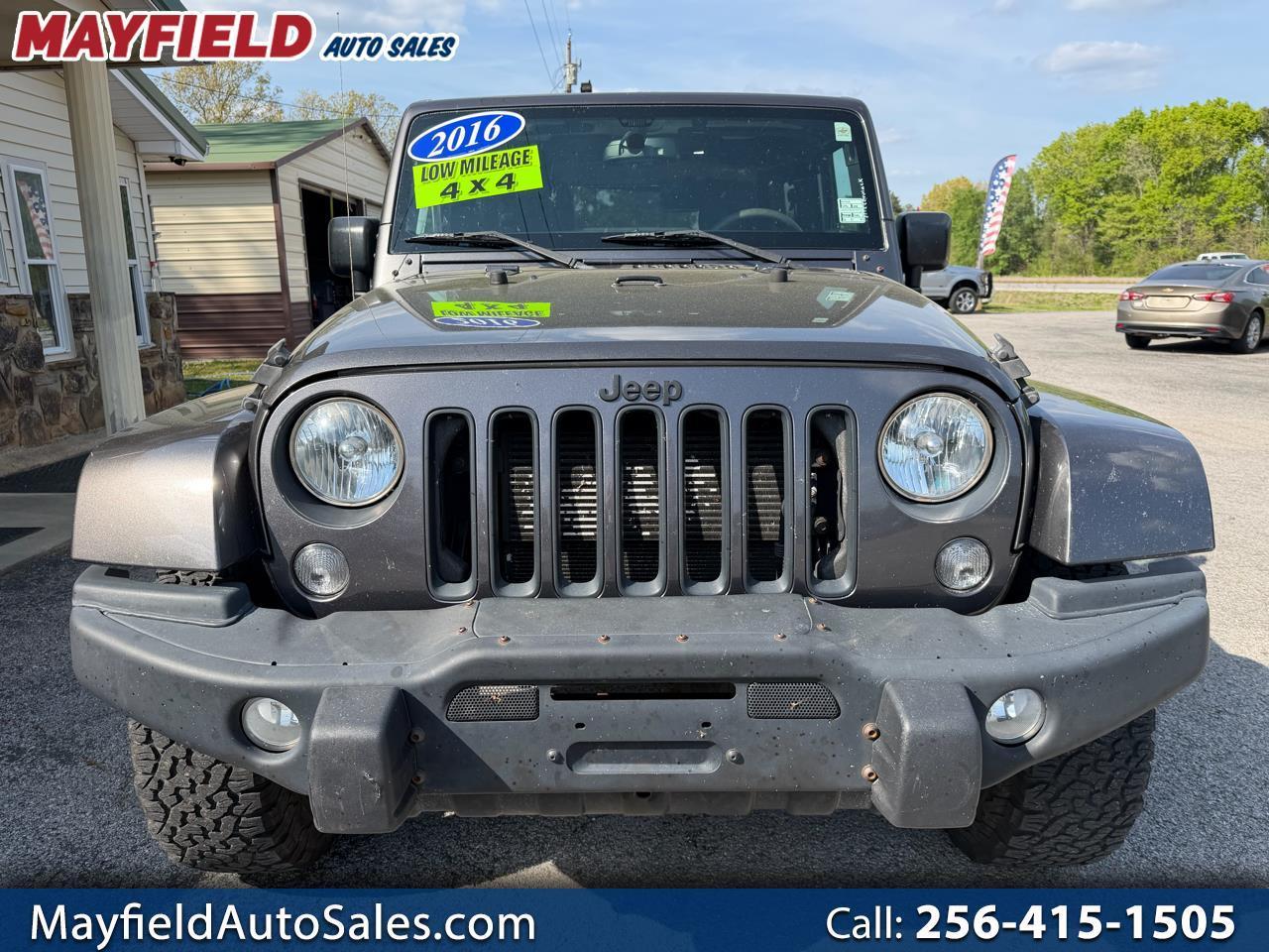 2016 Jeep Wrangler Sahara