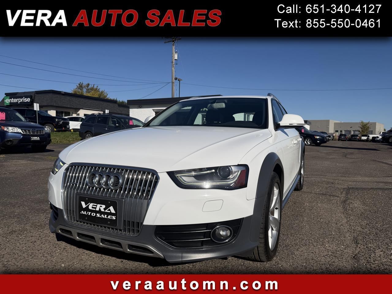 White 2013 Audi Allroad Wagon All-Wheel Drive Automatic