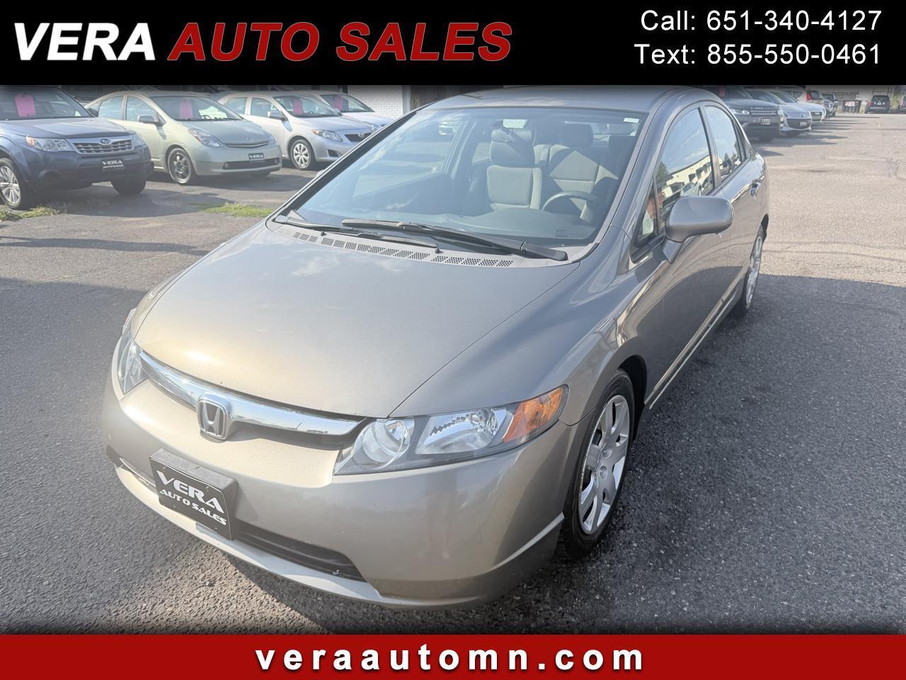 2008 Honda Civic LX Sedan AT