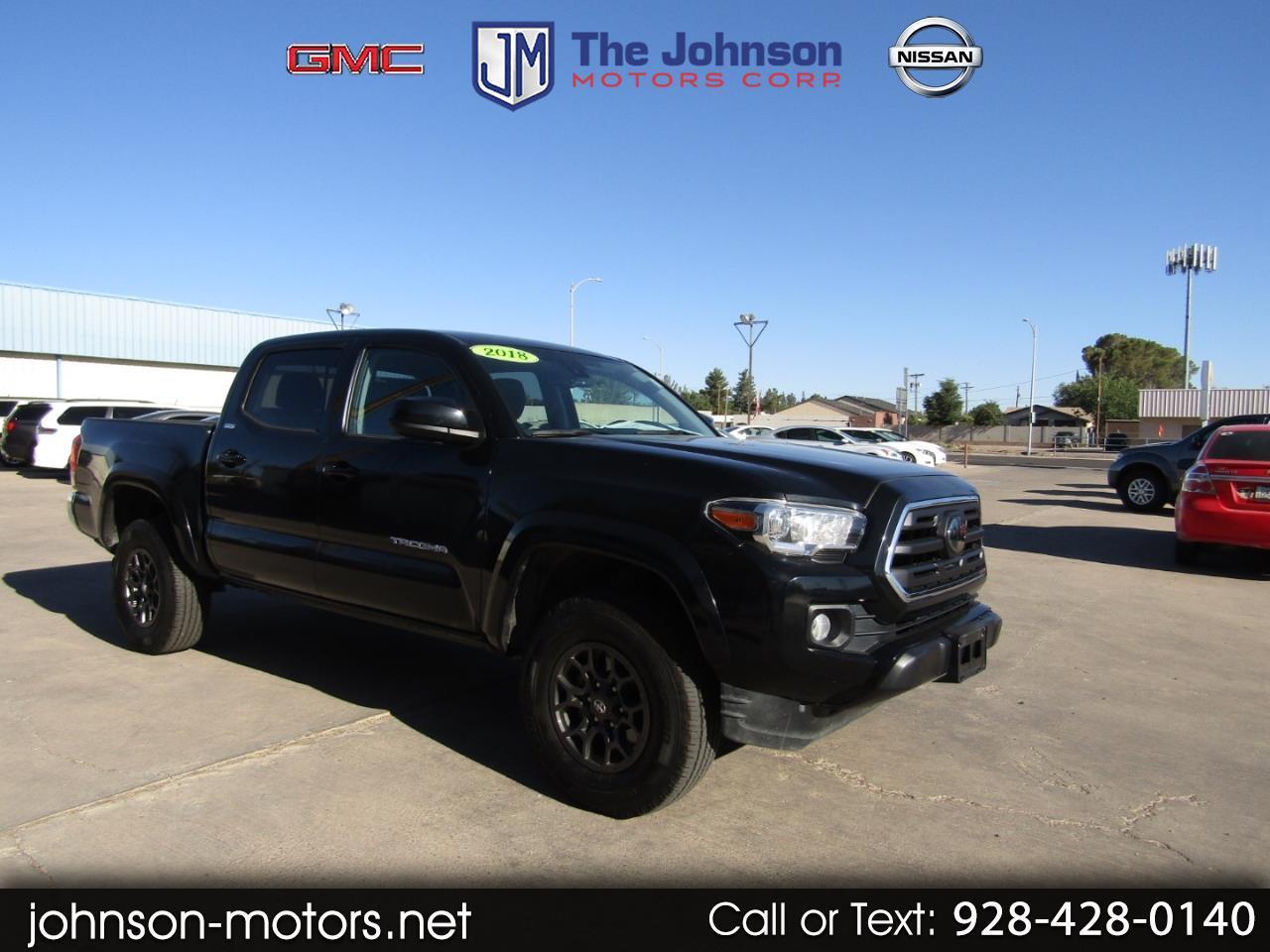 Used 2018 Toyota 4WD Double Cab LB V6 AT SR5 (Natl) for Sale in Safford AZ 85546 The