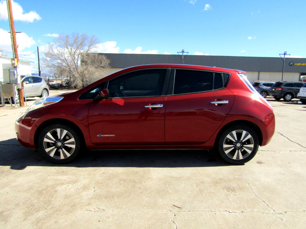 Used 2015 Nissan LEAF SV with VIN 1N4AZ0CP3FC324401 for sale in Safford, AZ