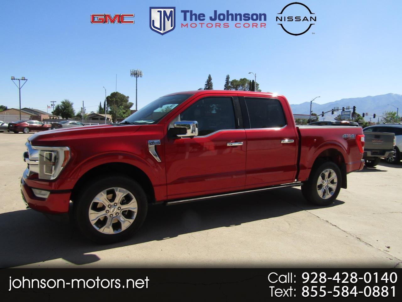 2021 Ford F-150 Platinum SuperCrew 5.5-ft. Bed 4WD