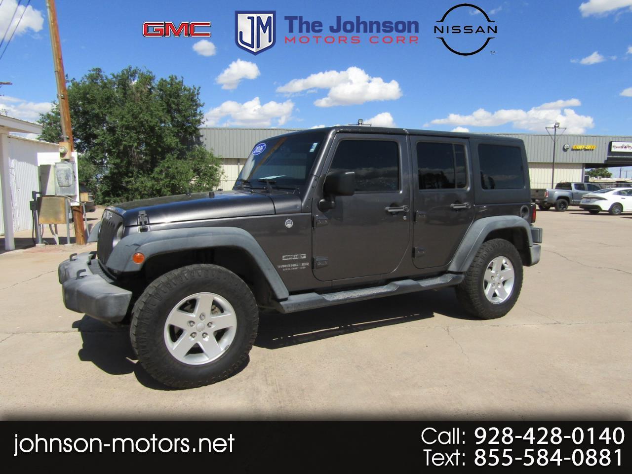 2016 Jeep Wrangler Unlimited 4WD 4dr Sport