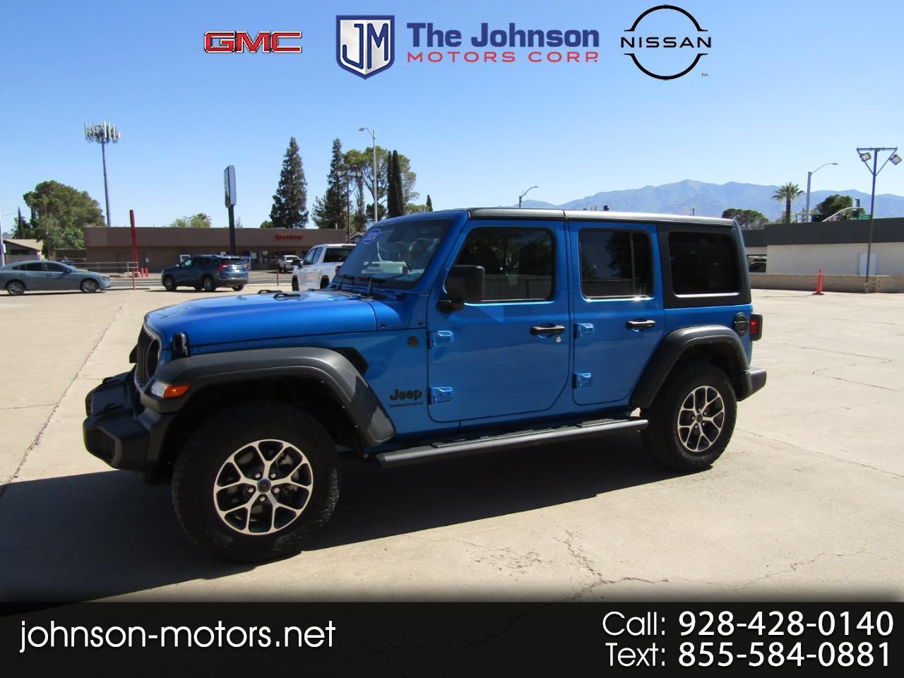 2024 Jeep Wrangler Sport S 4 Door 4x4