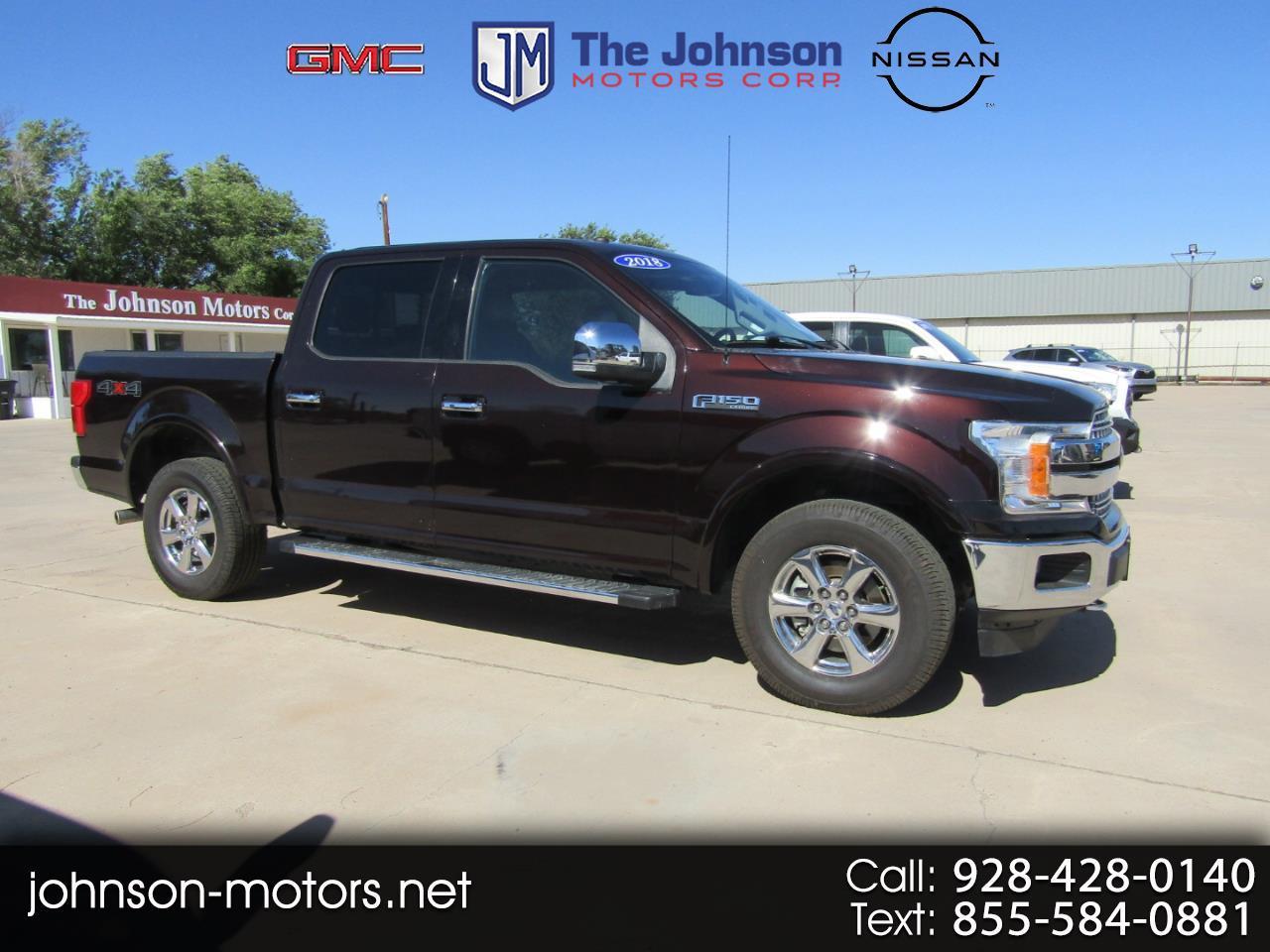 2018 Ford F-150 Lariat SuperCrew 5.5-ft. Bed 4WD