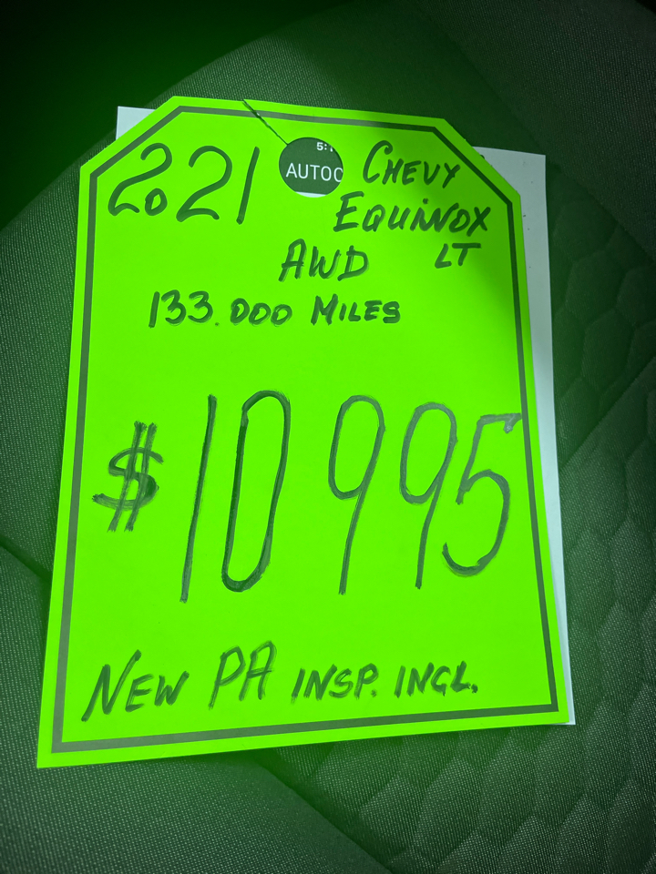 Chevrolet Equinox LT AWD 2021