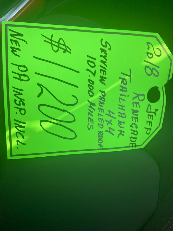 Jeep Renegade Trailhawk 4WD 2018