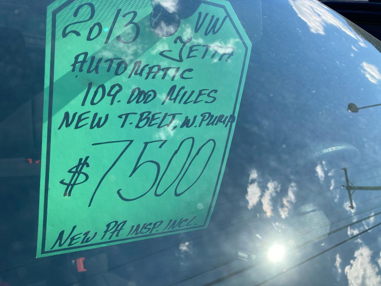 Volkswagen Jetta S 2013
