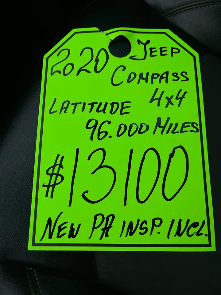 Jeep Compass Latitude 4WD 2020