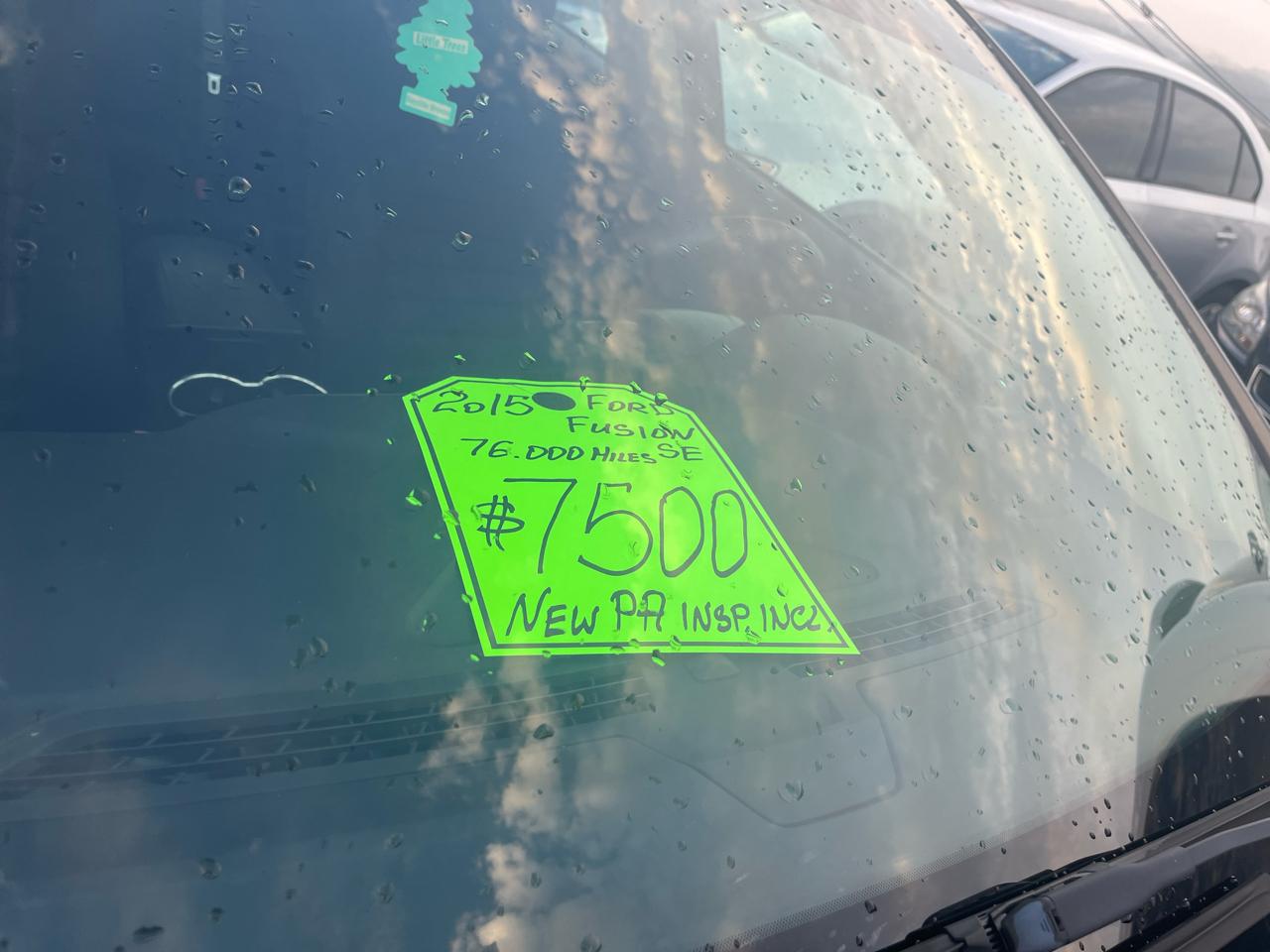 Ford Fusion SE 2015