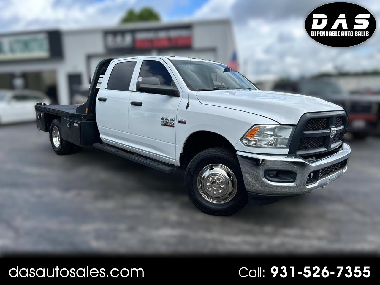 2018 RAM 3500 Chassis Cab Tradesman 4WD Crew Cab 60" CA 172.4" WB