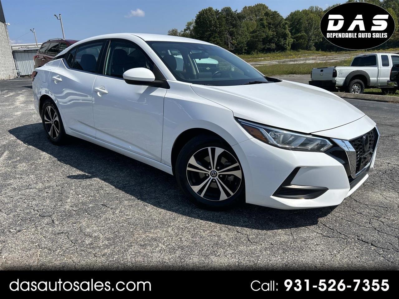 2021 Nissan Sentra SV 4D Sedan