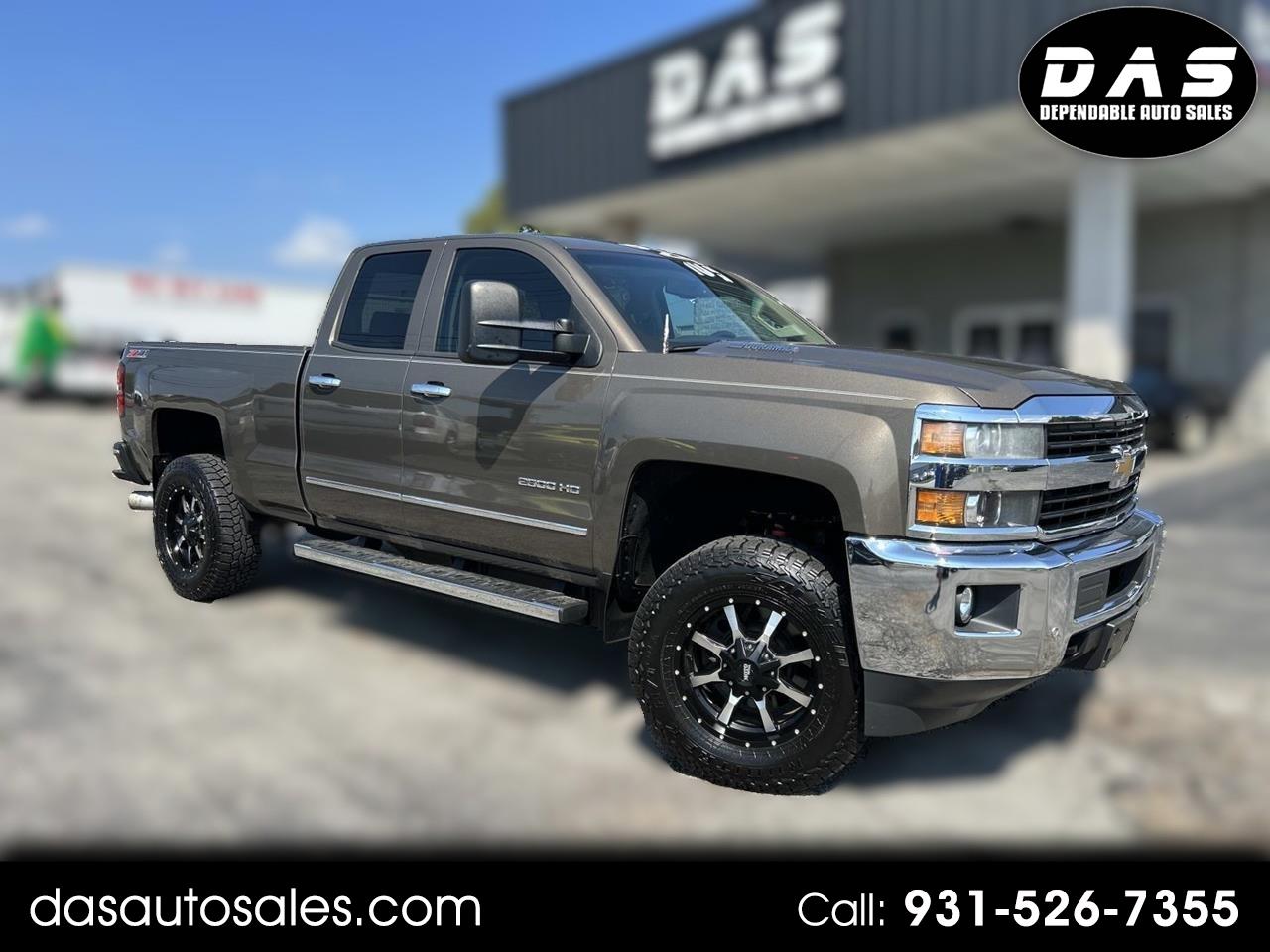 2015 Chevrolet Silverado 2500HD 4WD Double Cab 144.2" LTZ