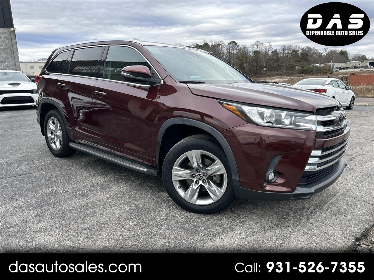 2019 Toyota Highlander Limited V6 FWD (Natl)