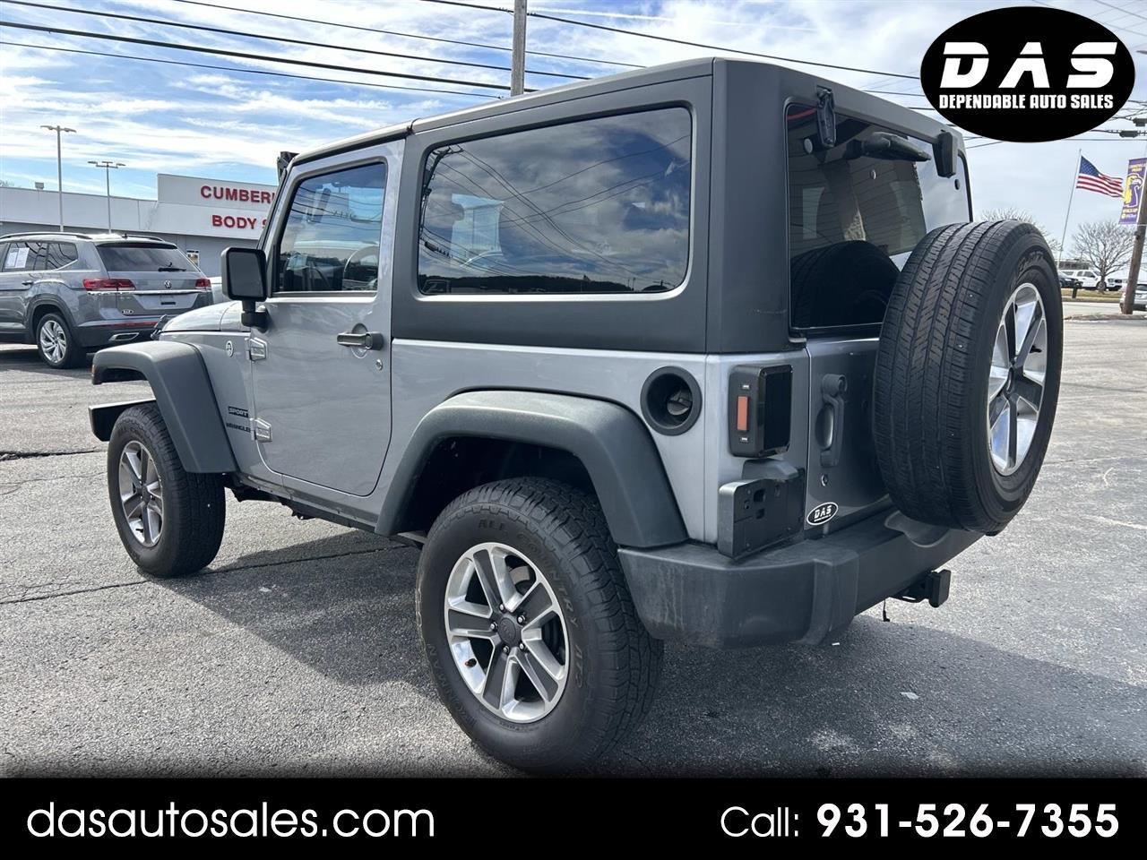 2017 Jeep Wrangler Sport 4x4
