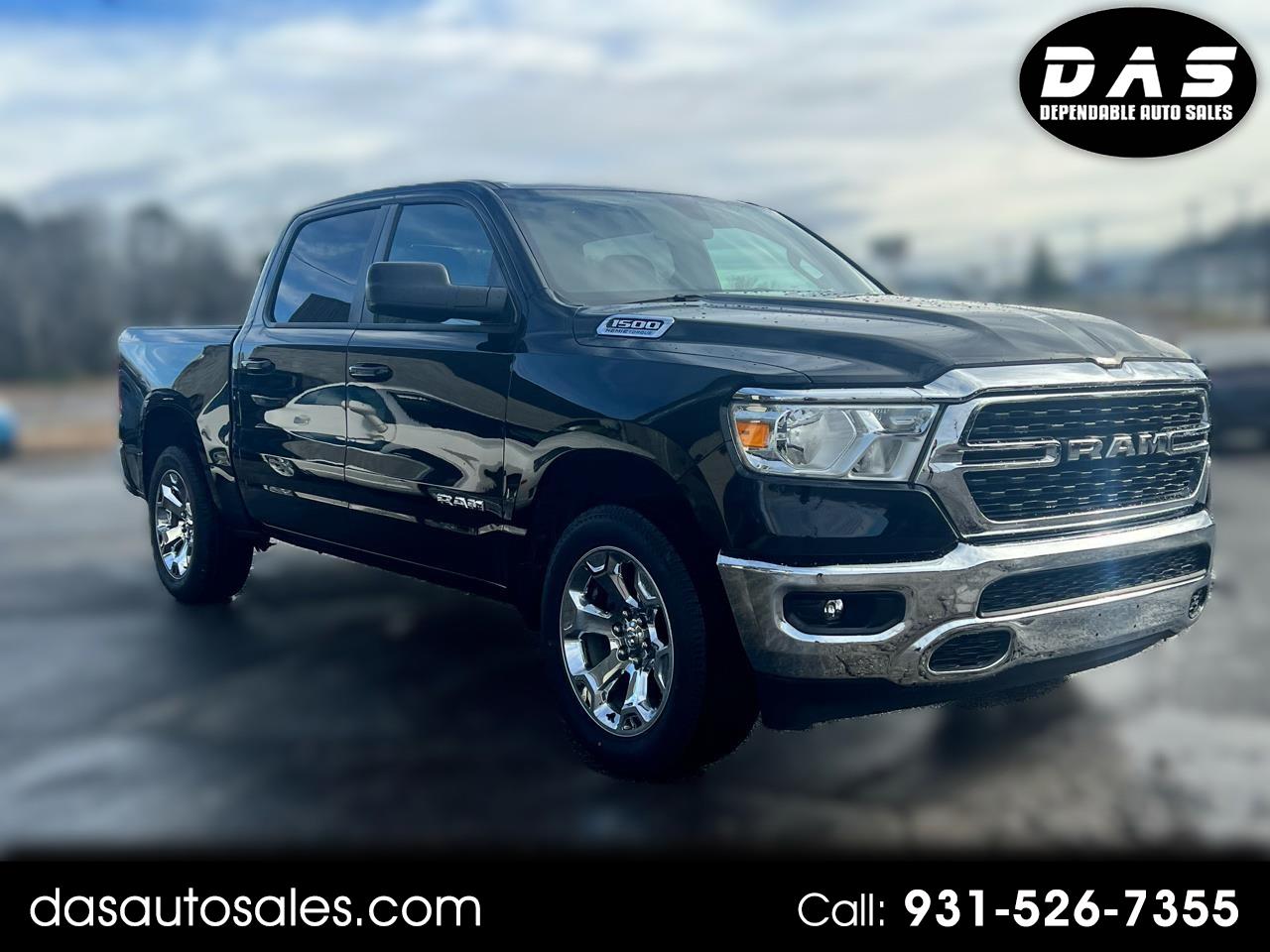 2022 RAM 1500 Big Horn 4x4 Crew Cab 5'7" Box