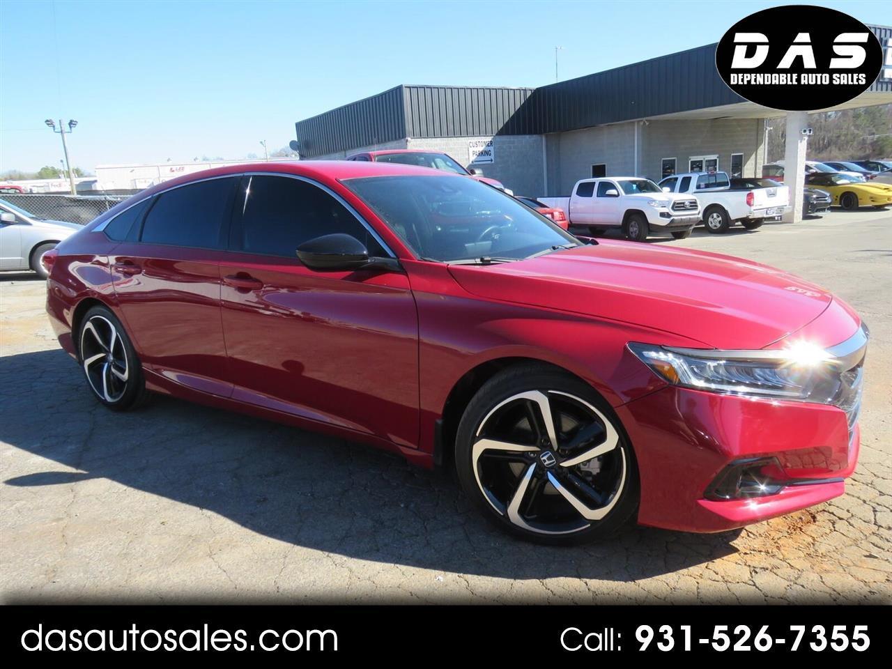 2021 Honda Accord Sedan Sport 1.5T CVT