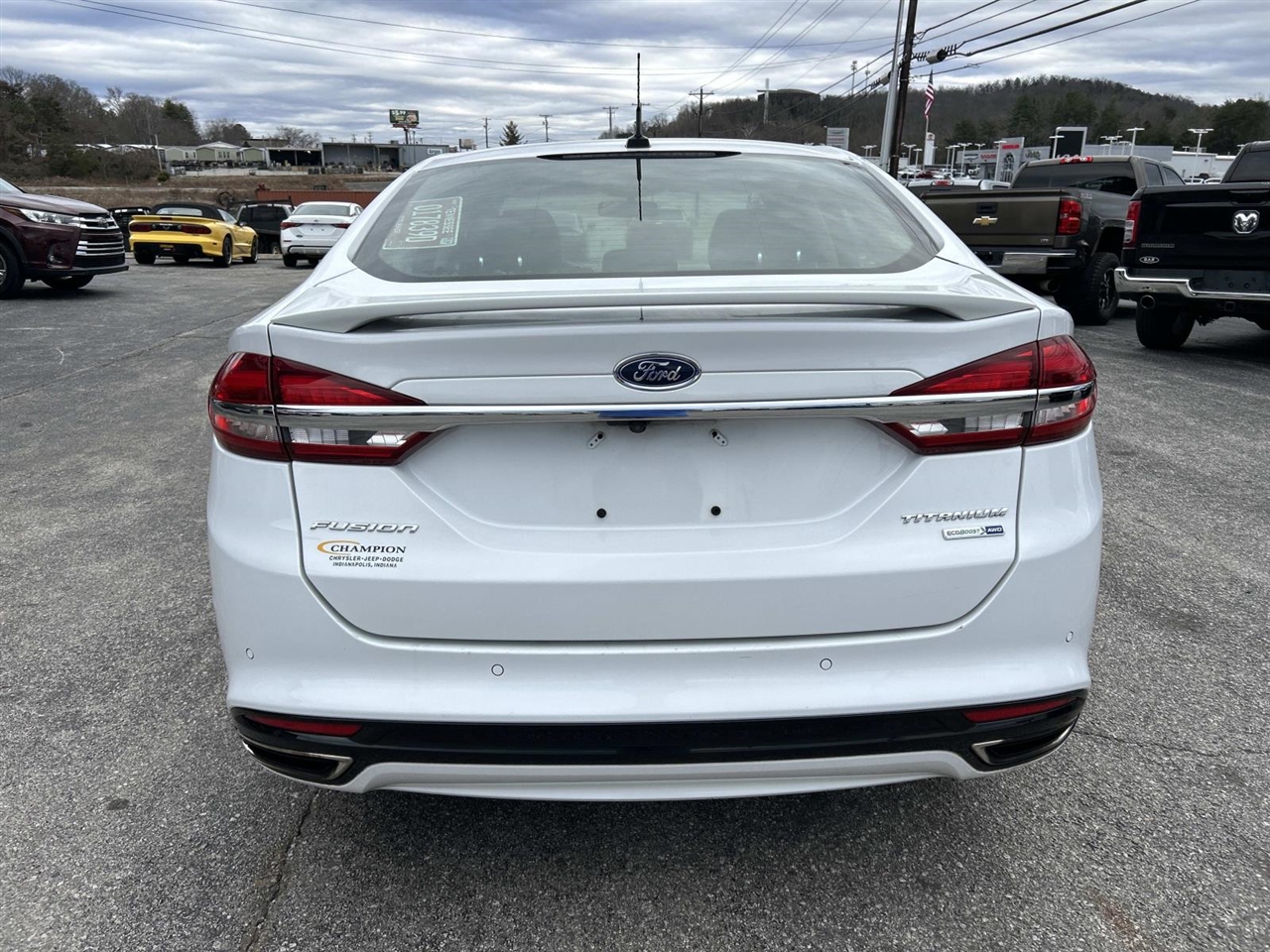 Ford Fusion Titanium AWD 2018
