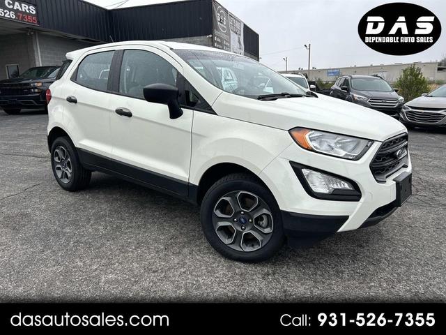 Pearl White 2020 Ford EcoSport S AWD SUV / Crossover All-Wheel Drive Automatic