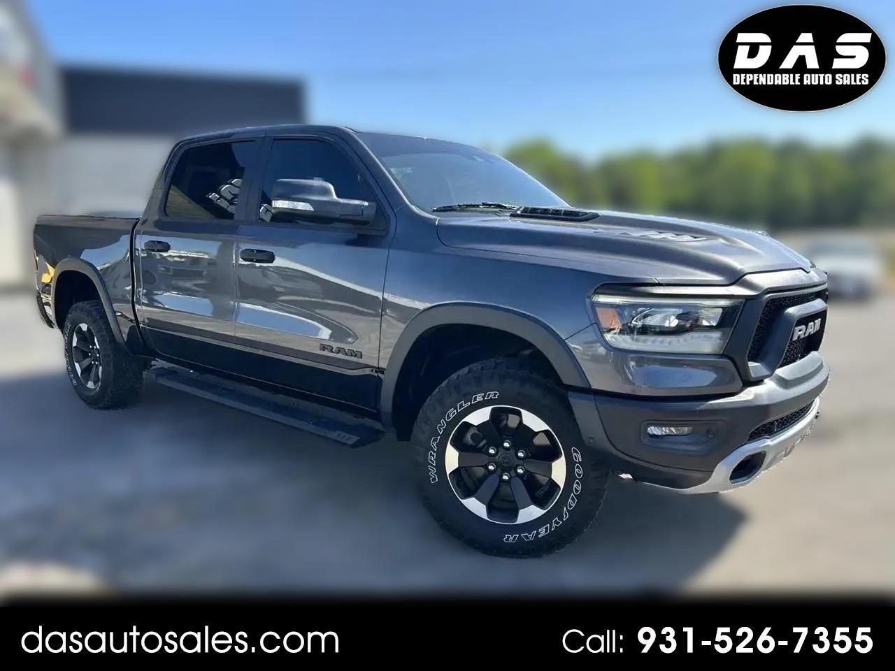 2022 RAM 1500 Rebel 4x4 Crew Cab 5'7" Box