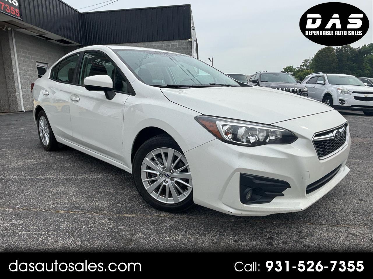 2018 Subaru Impreza 2.0i Premium 4-door CVT